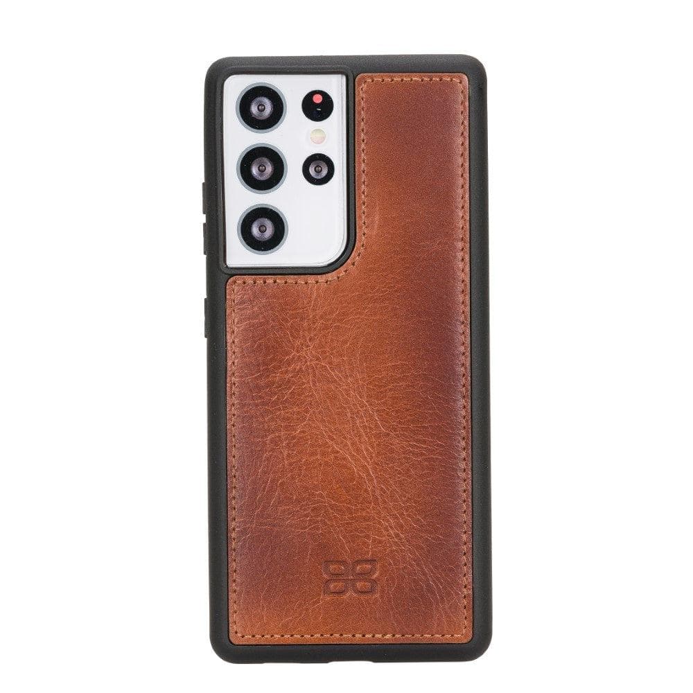 Samsung Galaxy S21 Series Genuine Leather Detachable Wallet Cases