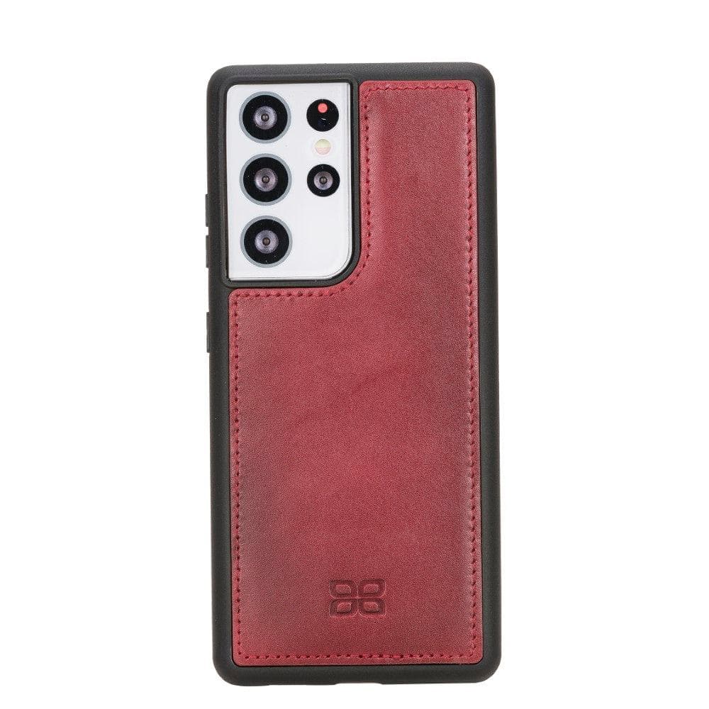 Samsung Galaxy S21 Series Genuine Leather Detachable Wallet Cases