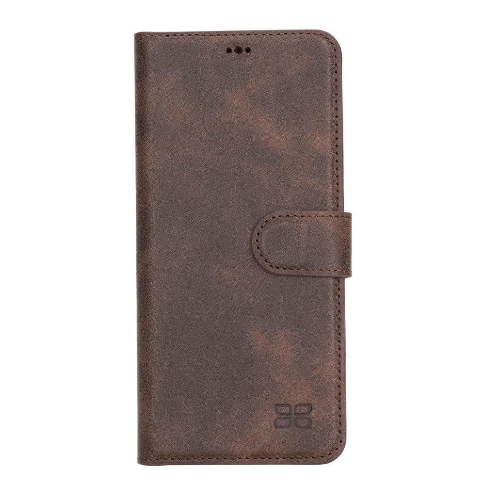 Samsung Galaxy S21 Series Genuine Leather Detachable Wallet Cases