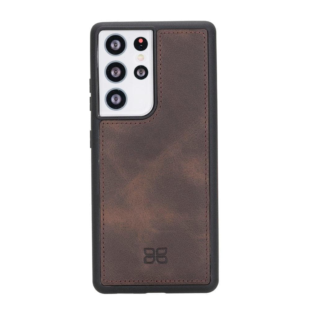Samsung Galaxy S21 Series Genuine Leather Detachable Wallet Cases