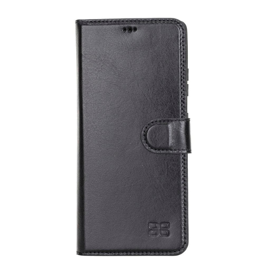 Samsung Galaxy S21 Series Genuine Leather Non-Detachable Wallet Cases