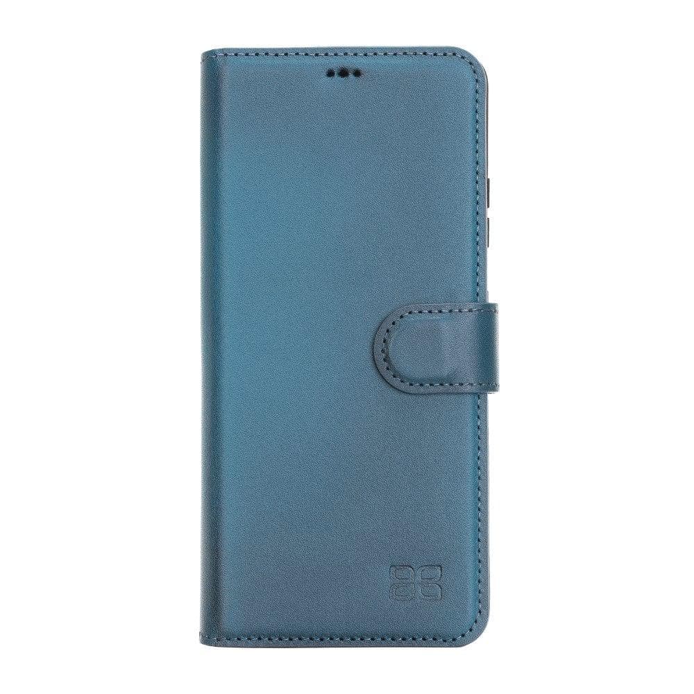 Samsung Galaxy S21 Series Genuine Leather Non-Detachable Wallet Cases