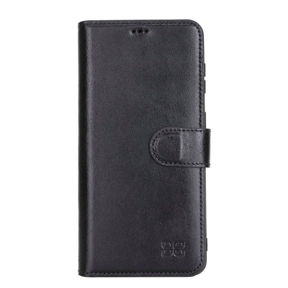 Samsung Galaxy S21 Series Genuine Leather Non-Detachable Wallet Cases