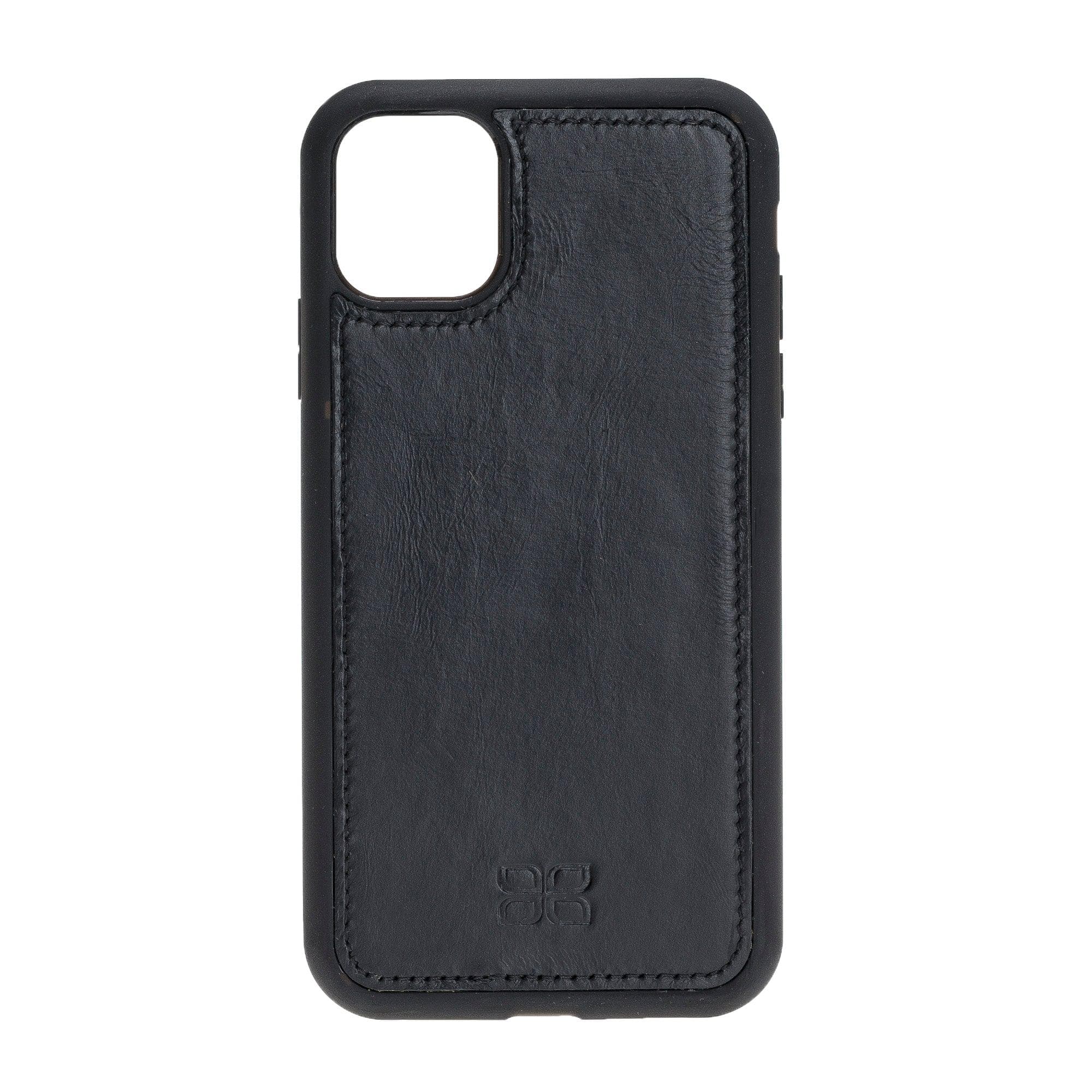 Apple iPhone 11 Series Genuine Leather Pouch Detachable Wallet Case