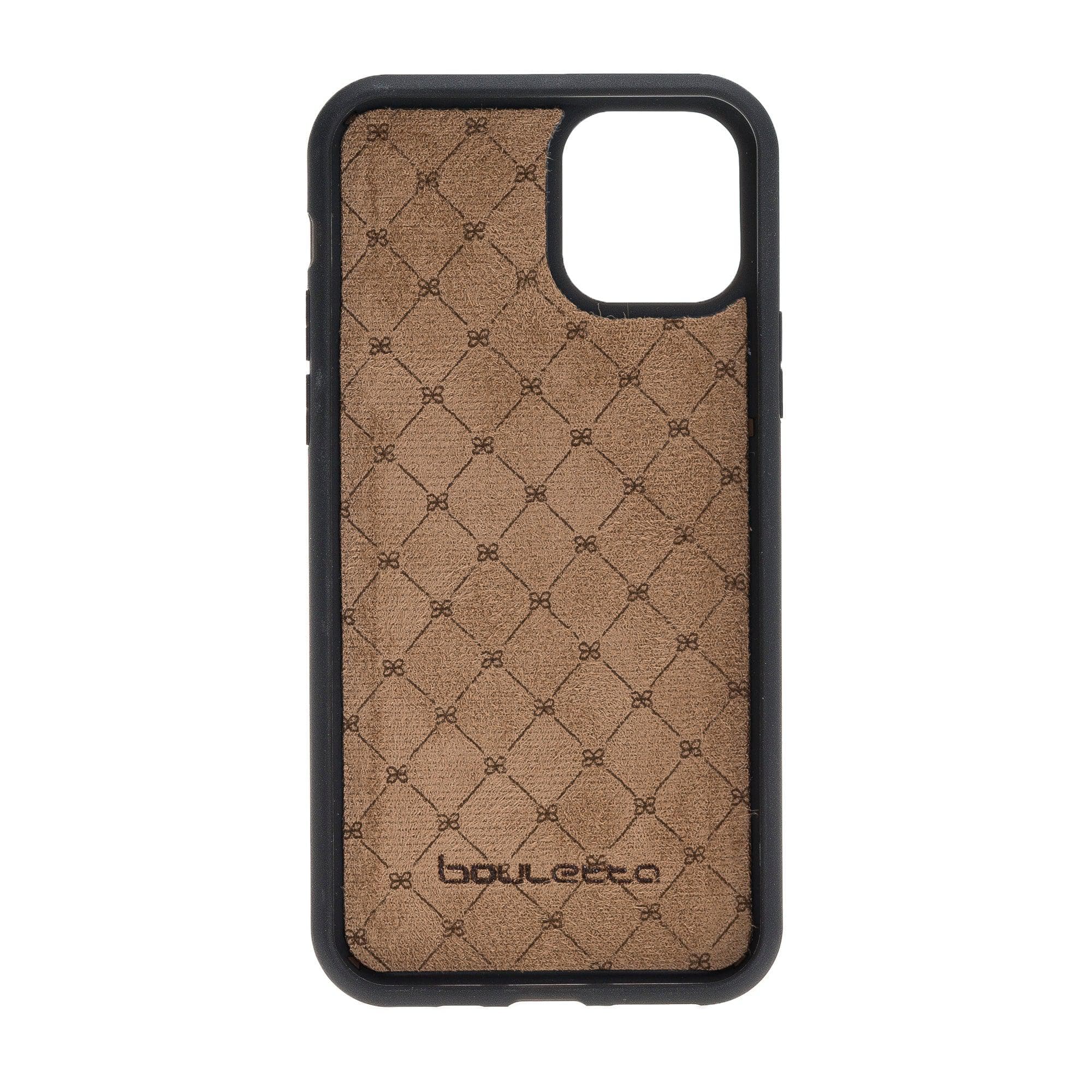 Apple iPhone 11 Series Genuine Leather Pouch Detachable Wallet Case