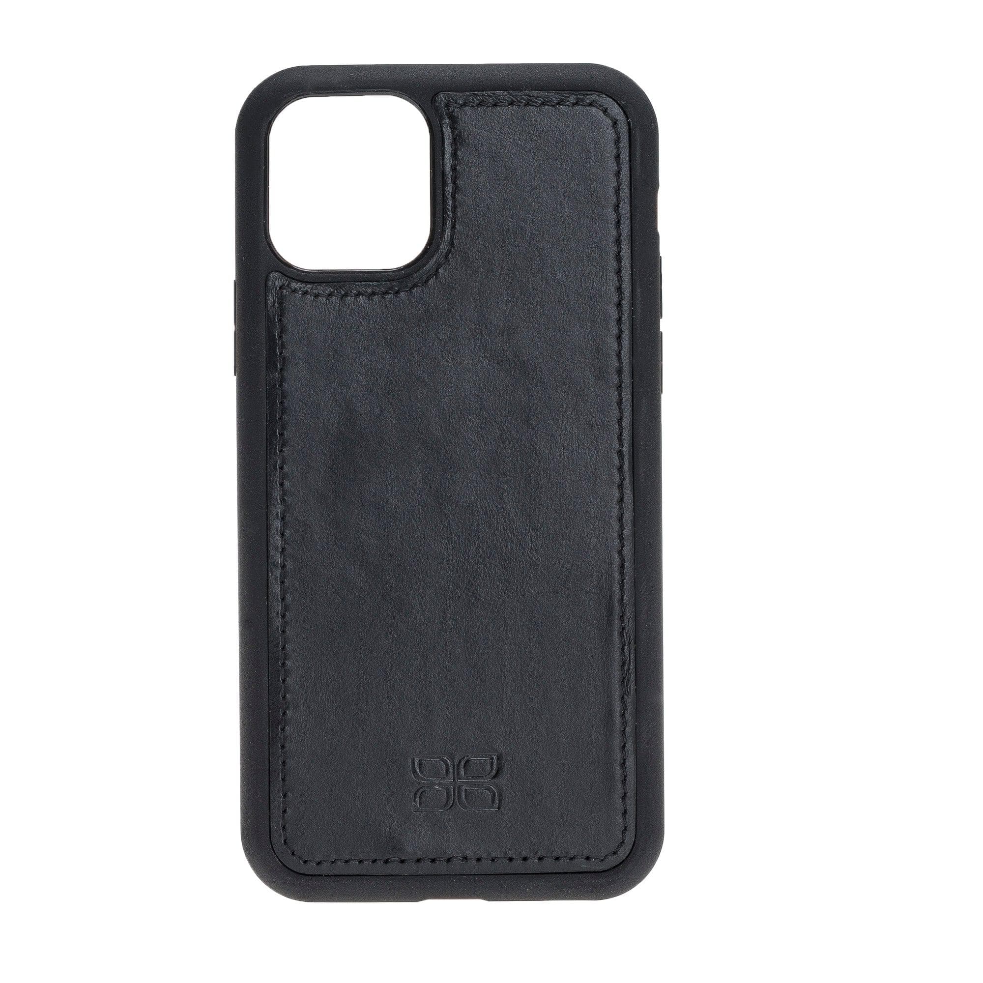 Apple iPhone 11 Series Genuine Leather Pouch Detachable Wallet Case
