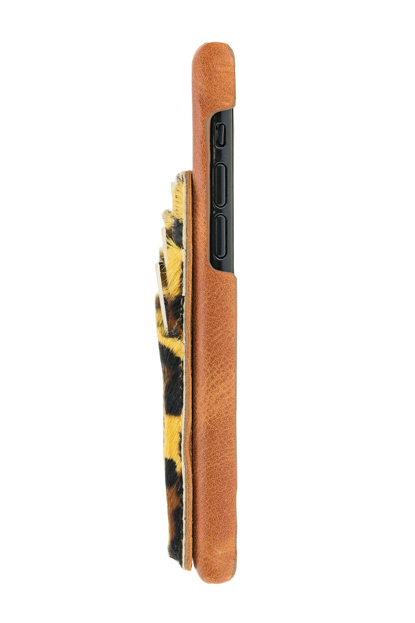 iPhone 11 Series Genuine Leather Ultimate Jacket Case with Detachable Card Holder