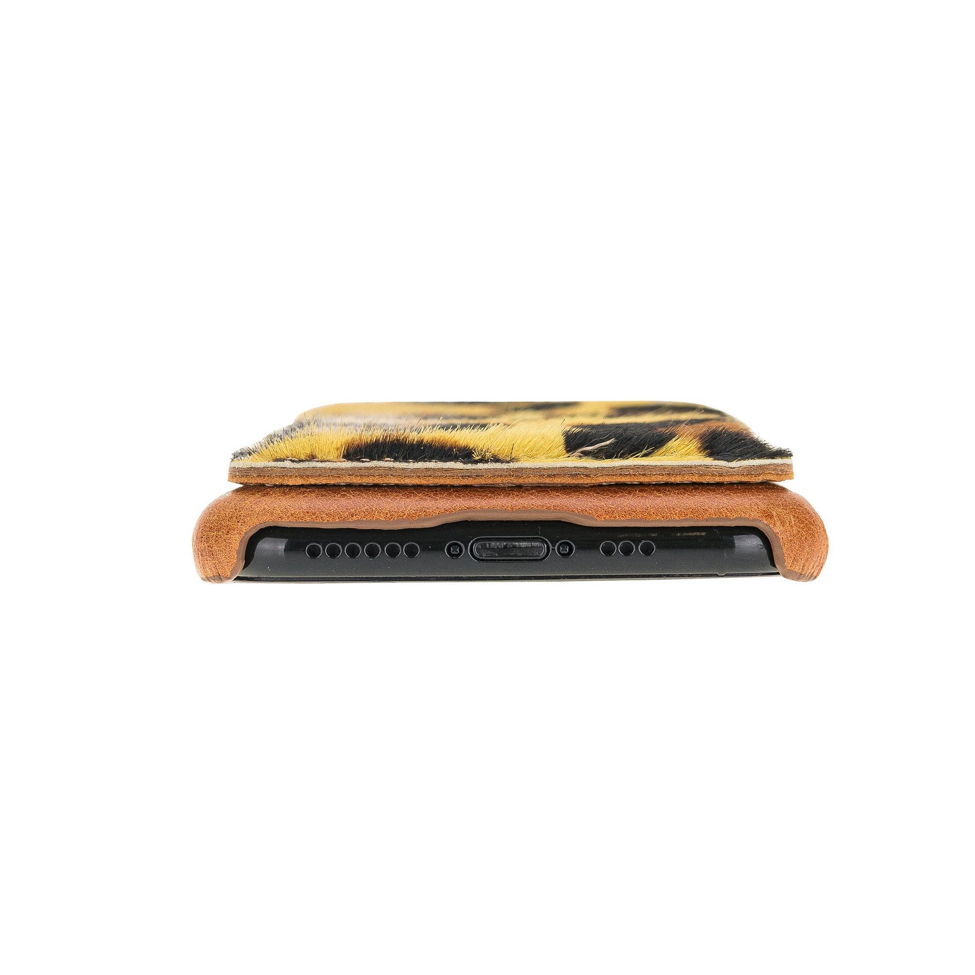 iPhone 11 Series Genuine Leather Ultimate Jacket Case with Detachable Card Holder