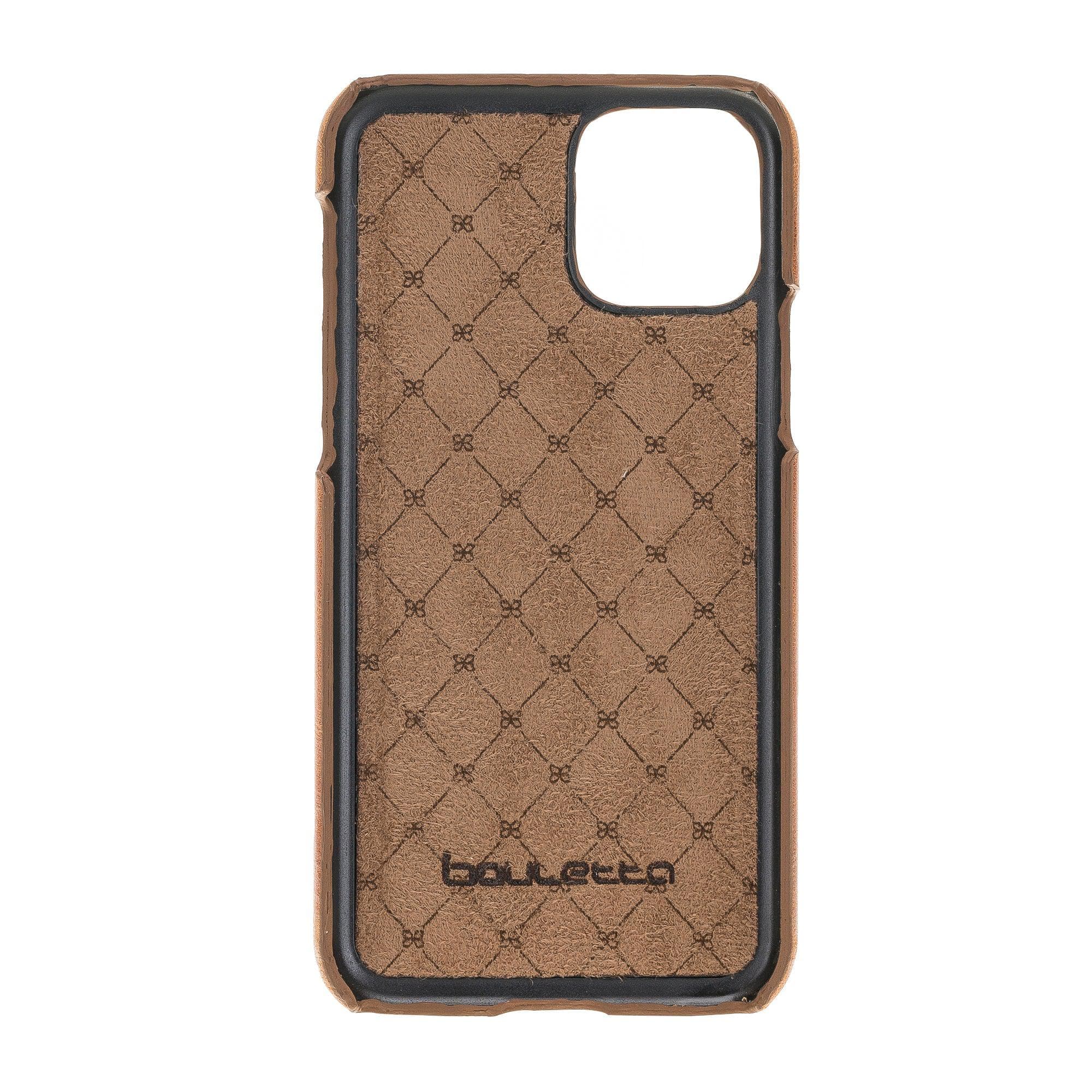 iPhone 11 Series Genuine Leather Ultimate Jacket Case with Detachable Card Holder
