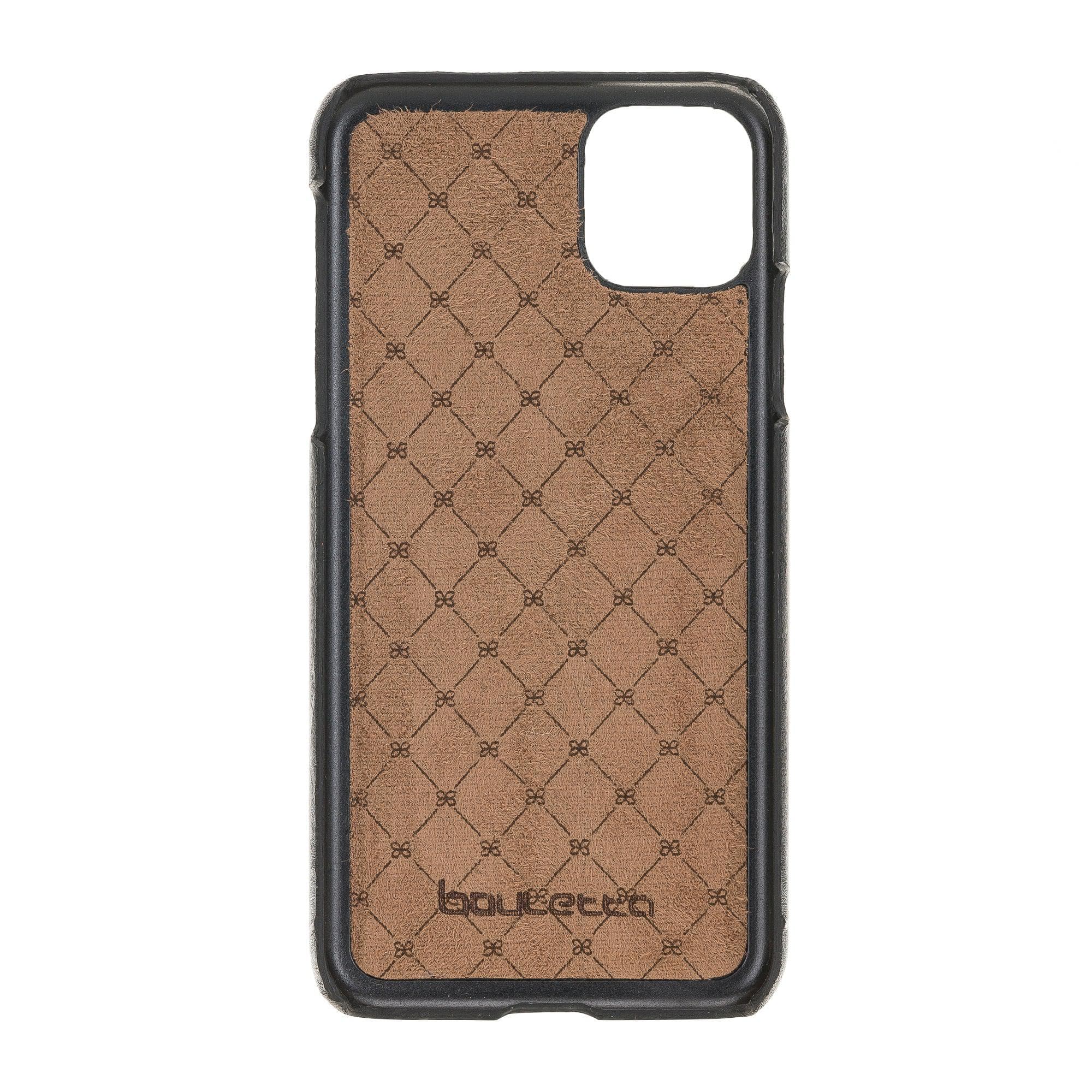 iPhone 11 Series Genuine Leather Ultimate Jacket Case with Detachable Card Holder