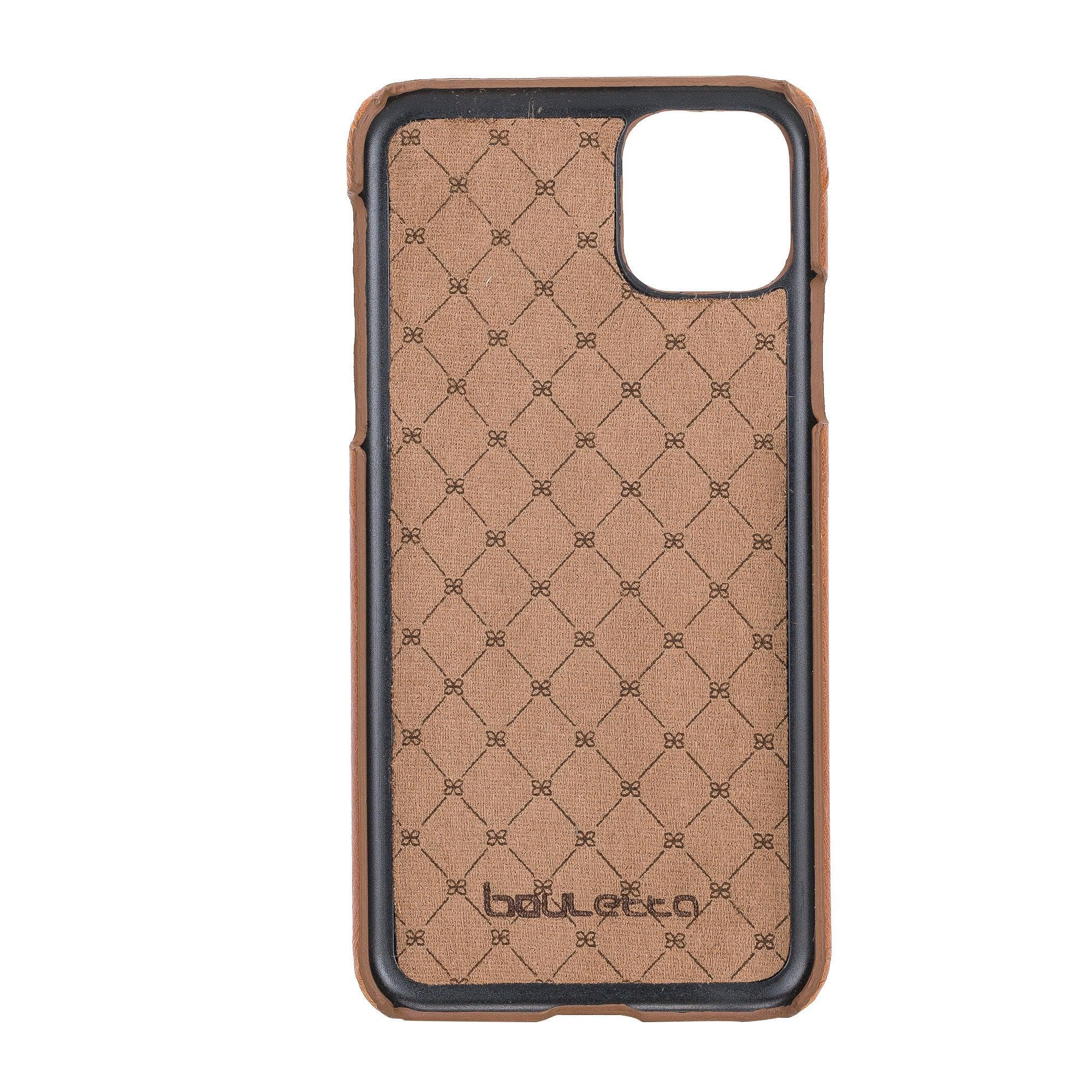 iPhone 11 Series Genuine Leather Ultimate Jacket Case with Detachable Card Holder