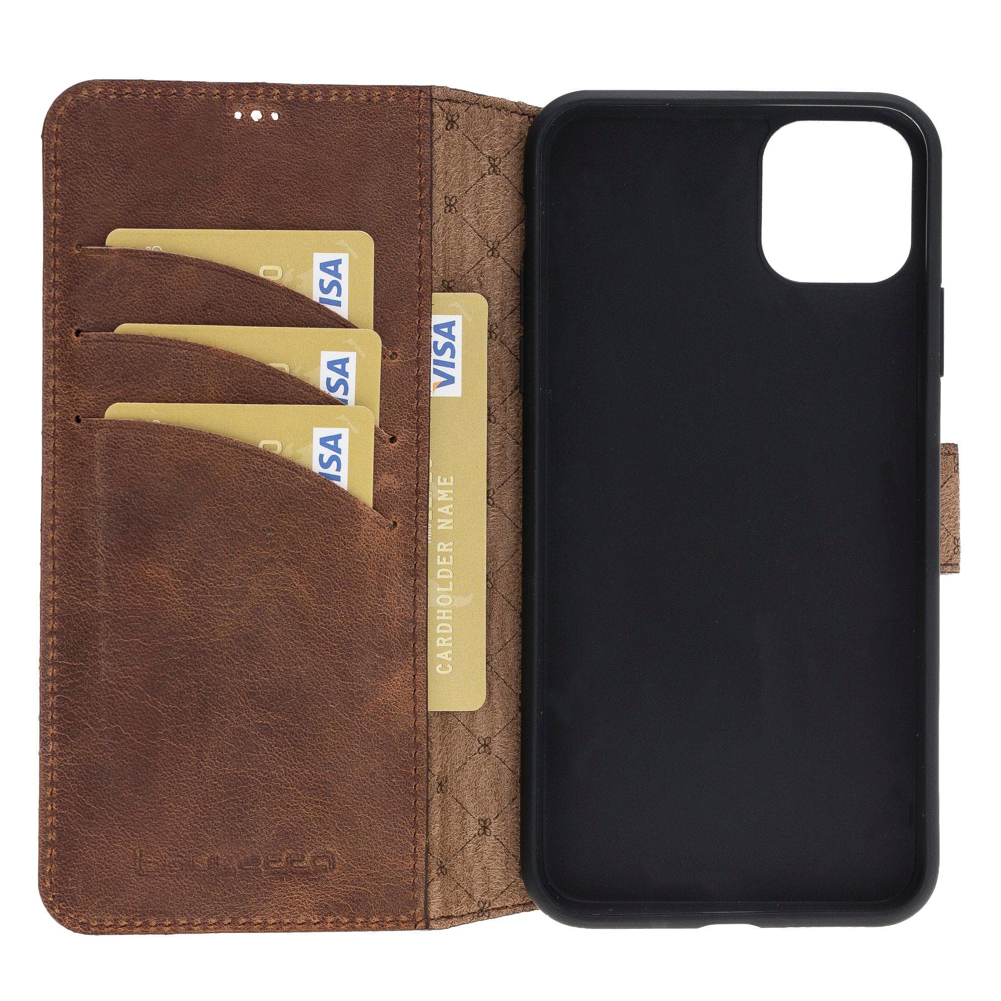 Apple iPhone 11 Series Leather Wallet Folio with ID