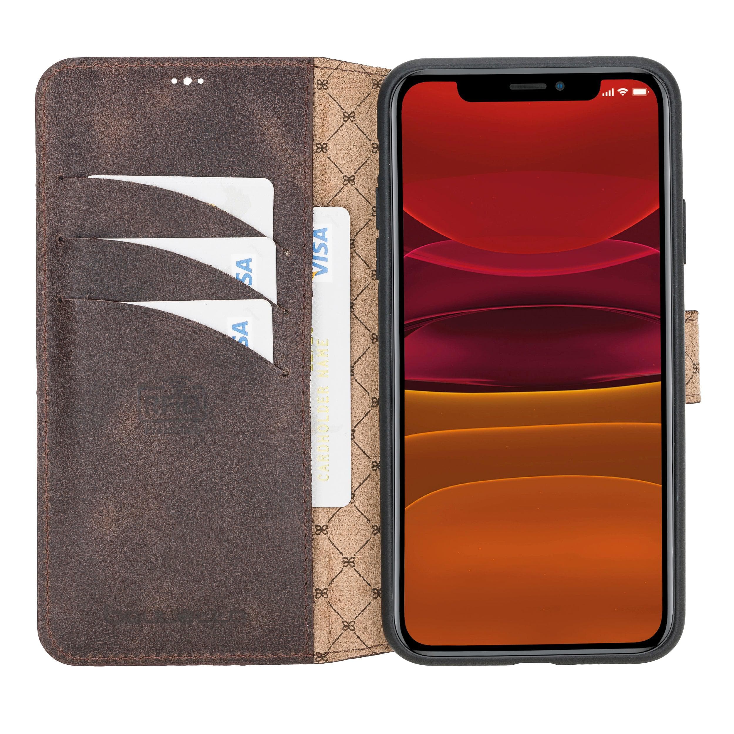 Apple iPhone 11 Series Leather Wallet Folio with ID