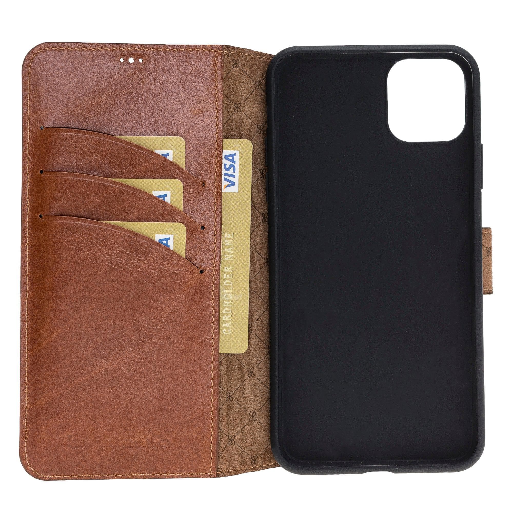 Apple iPhone 11 Series Leather Wallet Folio with ID