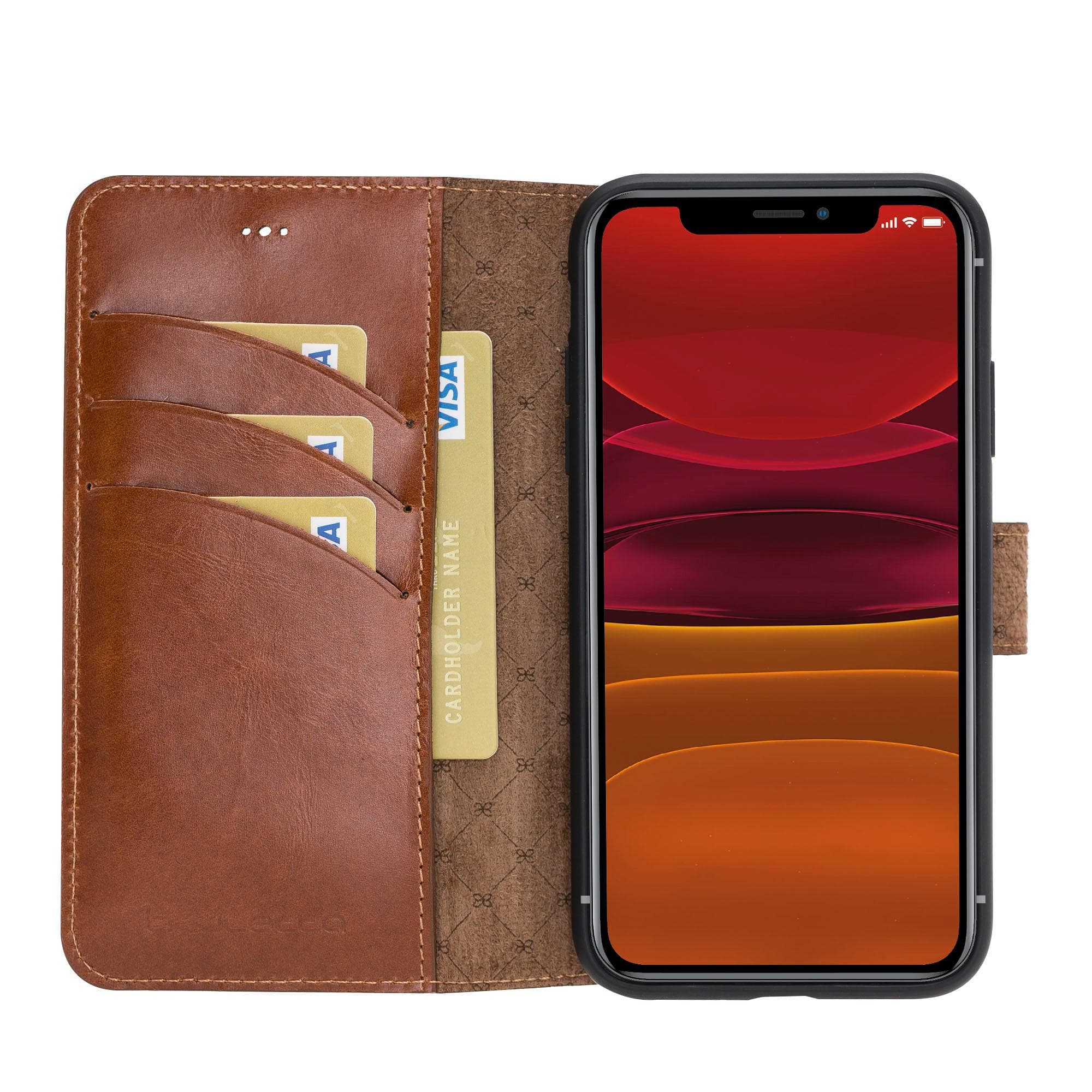 Apple iPhone 11 Series Leather Wallet Folio with ID