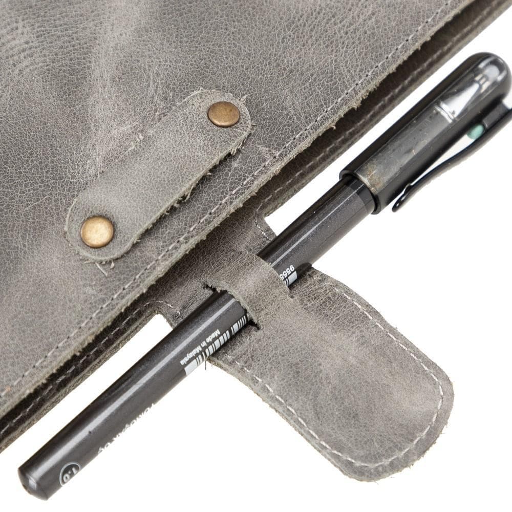 Lonni Luxury Genuine Leather Agenda Cover - /M/L Sizes