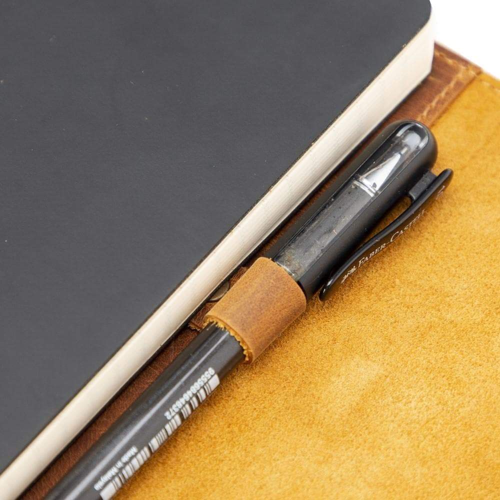 Lonni Luxury Genuine Leather Agenda Cover - /M/L Sizes