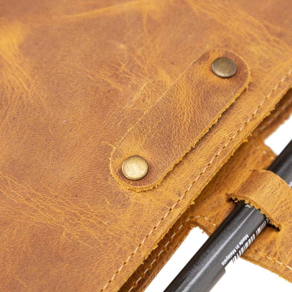 Lonni Luxury Genuine Leather Agenda Cover - /M/L Sizes