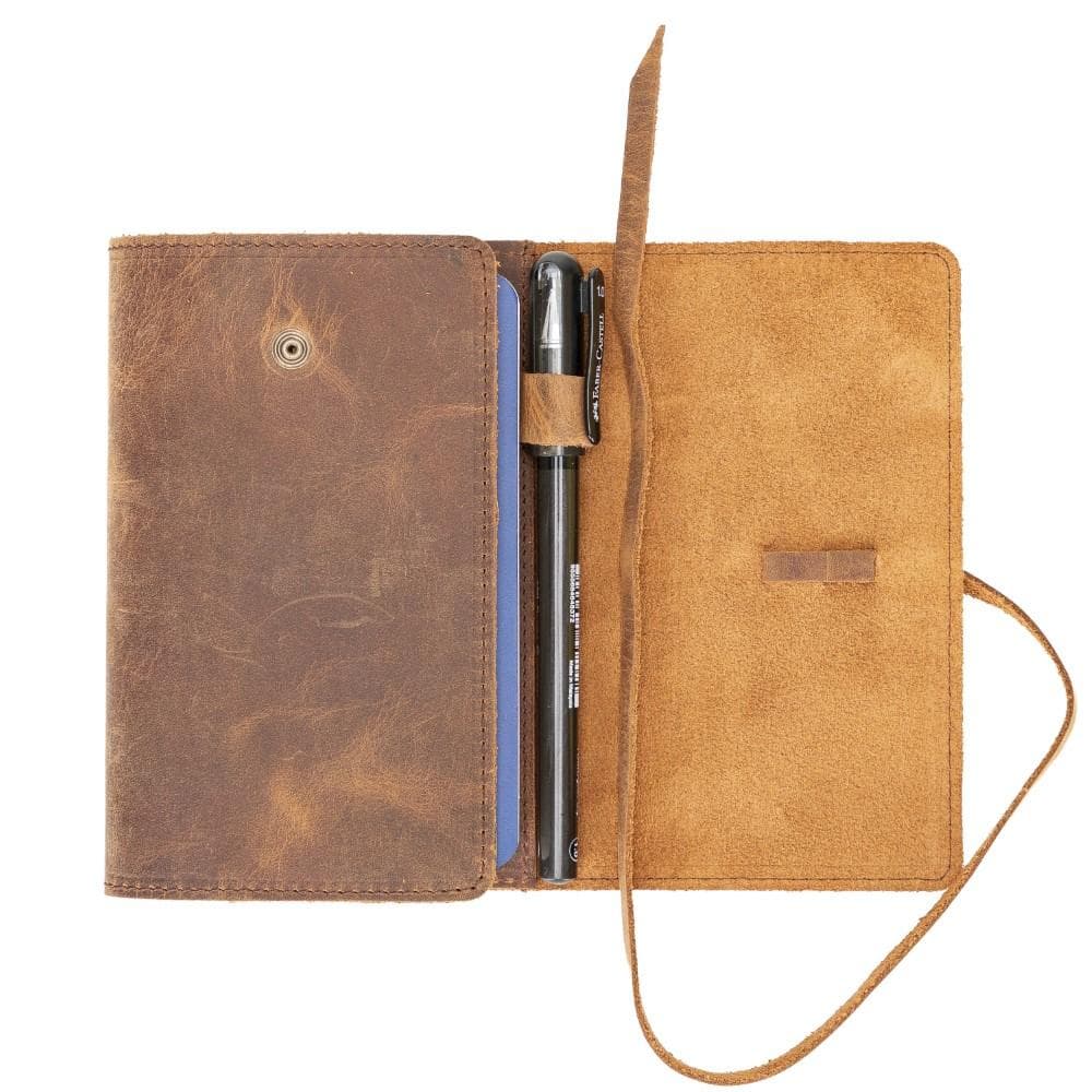 Nanny Luxury Genuine Leather Agenda Cover - /M/L Sizes