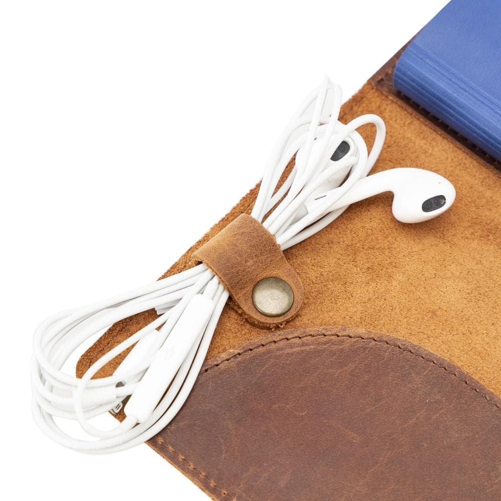 Nanny Luxury Genuine Leather Agenda Cover - /M/L Sizes