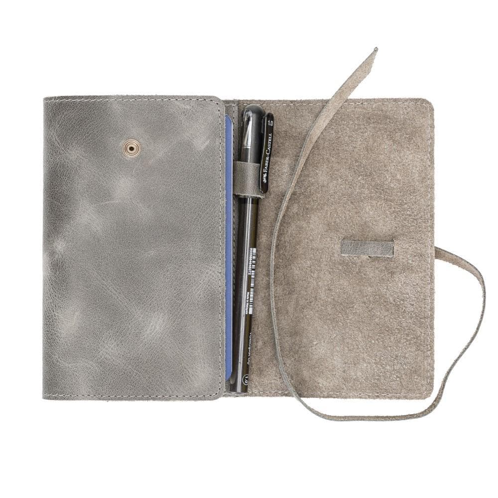 Nanny Luxury Genuine Leather Agenda Cover - /M/L Sizes