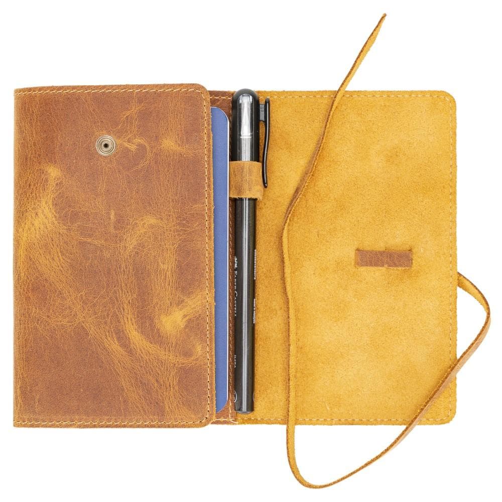 Nanny Luxury Genuine Leather Agenda Cover - /M/L Sizes