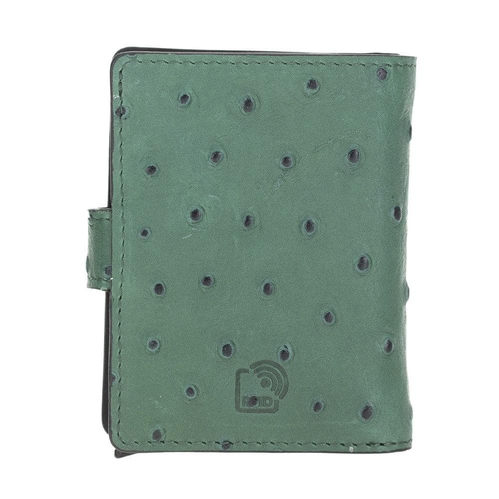 Palermo Genuine Leather Zip Mechanical Card Holder