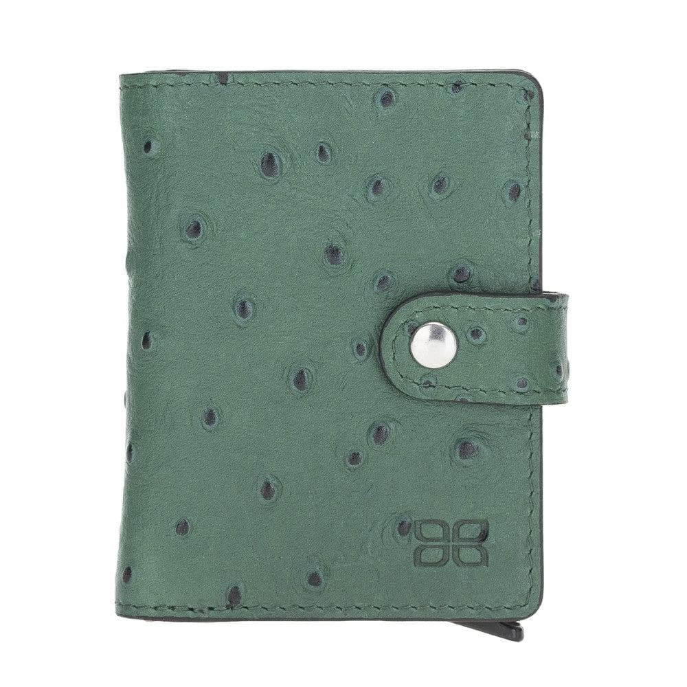 Palermo Genuine Leather Zip Mechanical Card Holder