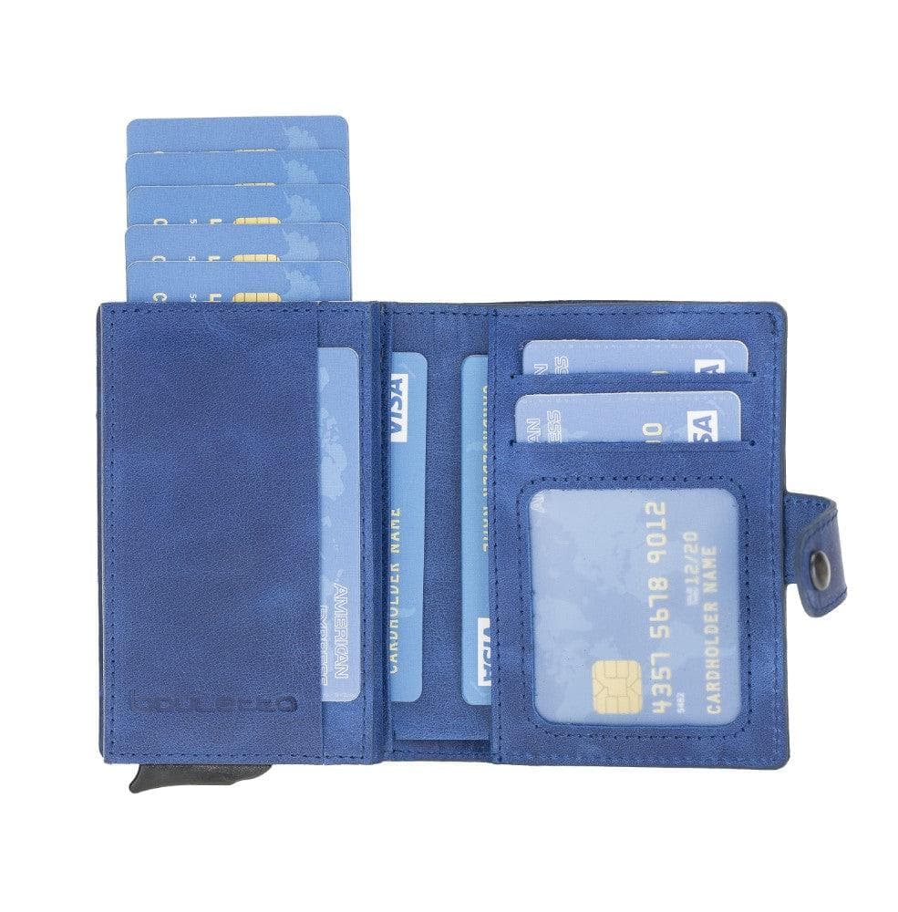 Palermo Genuine Leather Zip Mechanical Card Holder