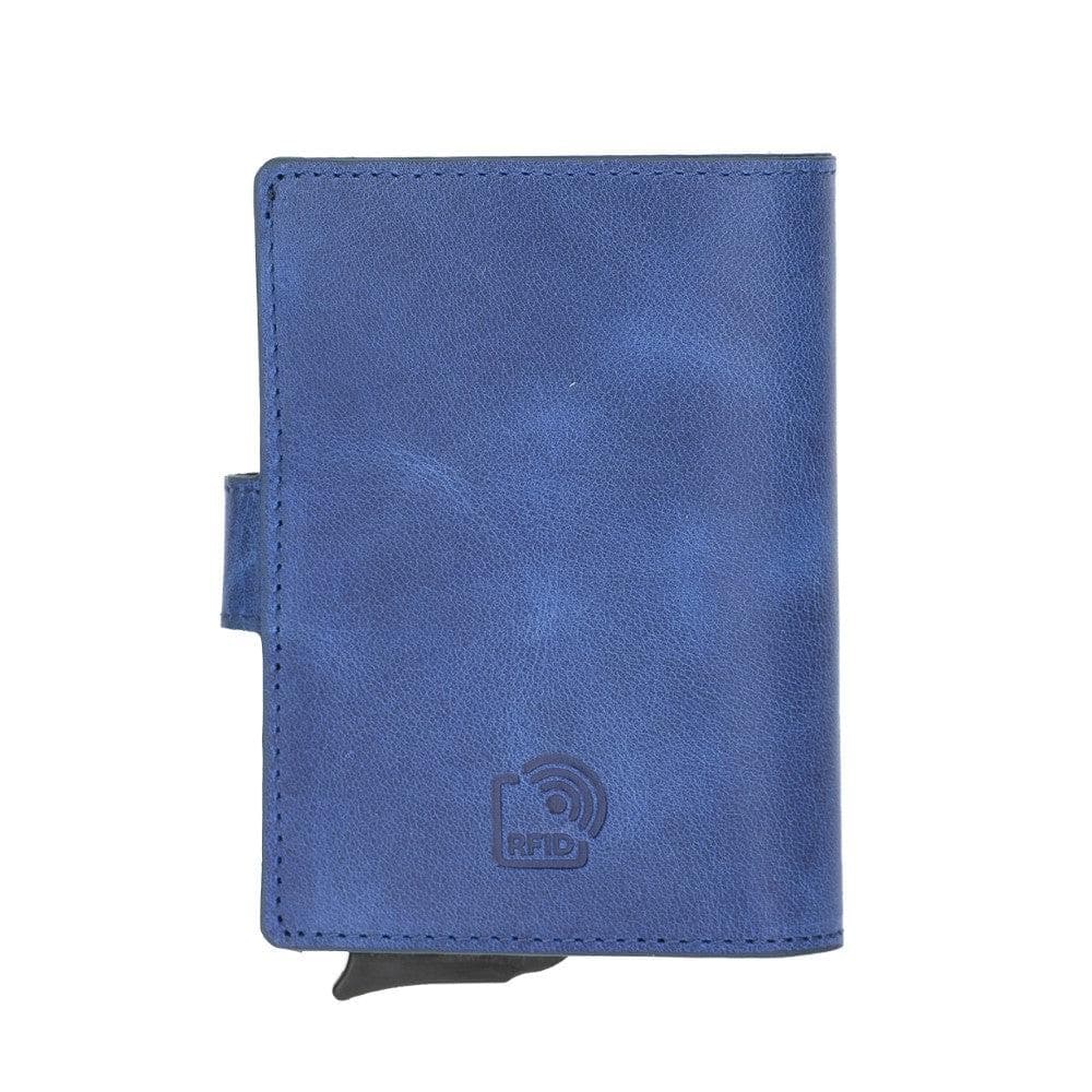 Palermo Genuine Leather Zip Mechanical Card Holder