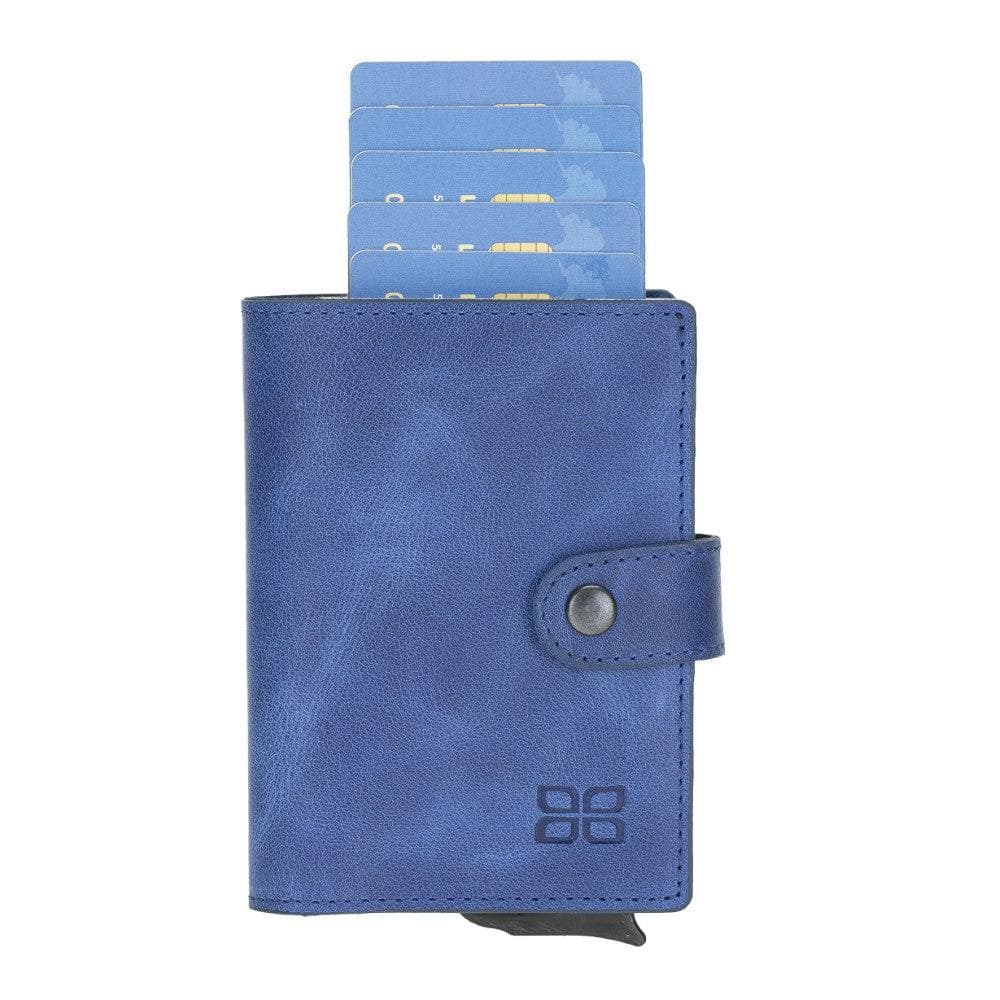 Palermo Genuine Leather Zip Mechanical Card Holder