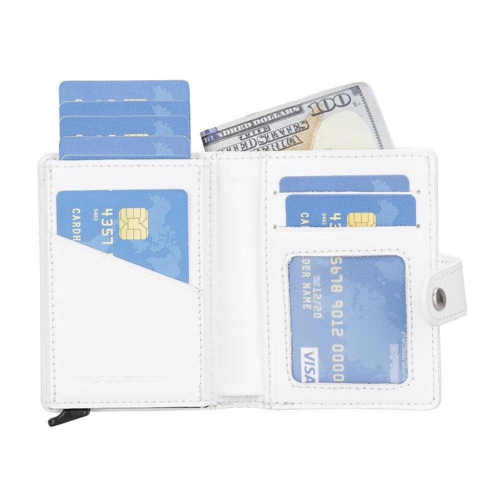 Palermo Genuine Leather Zip Mechanical Card Holder