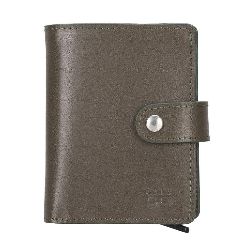 Palermo Genuine Leather Zip Mechanical Card Holder