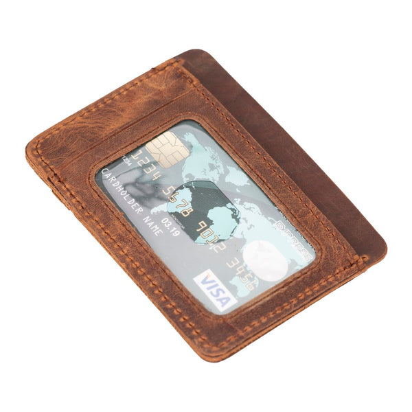 Porte-cartes en cuir de Parme