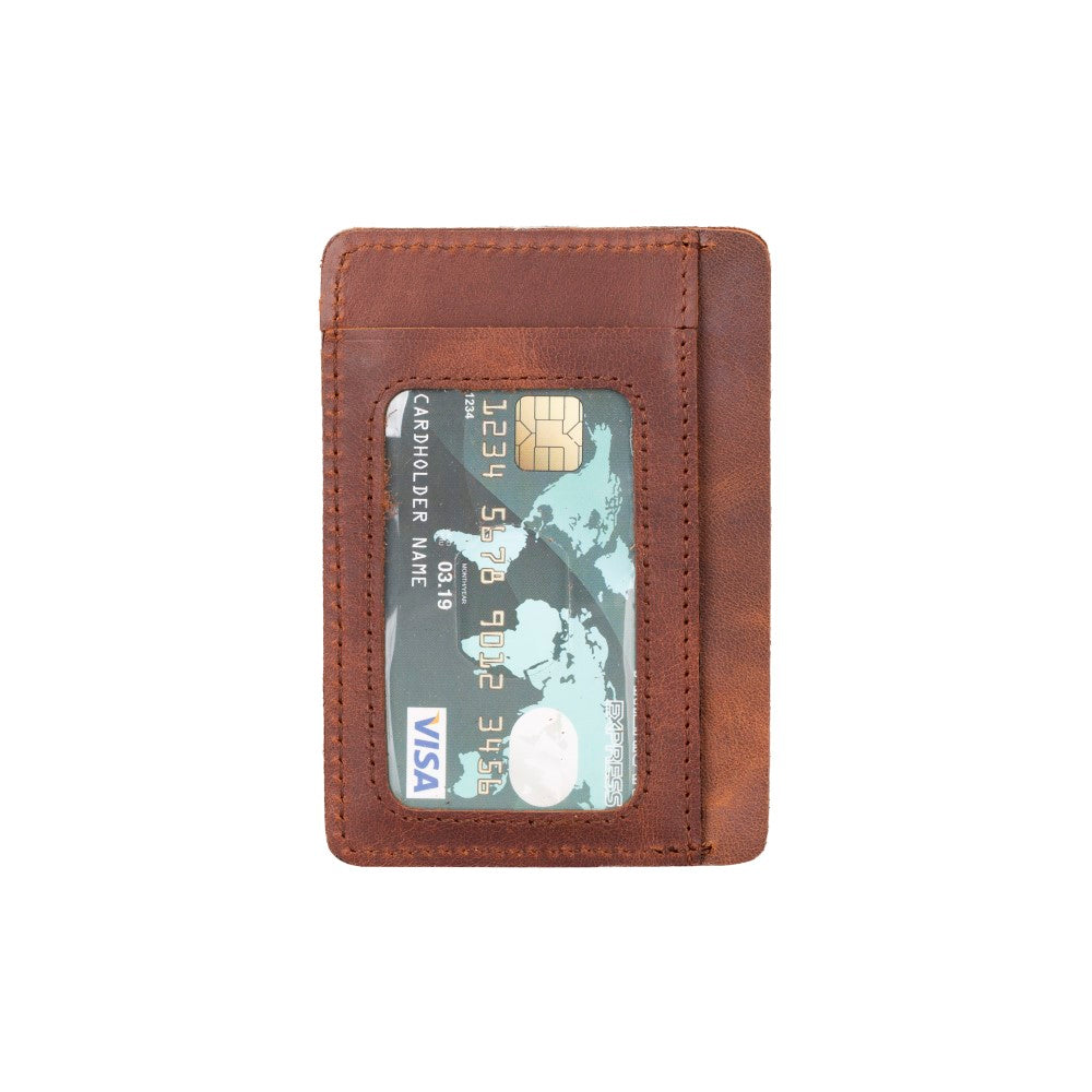 Porte-cartes en cuir de Parme