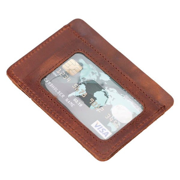 Porte-cartes en cuir de Parme