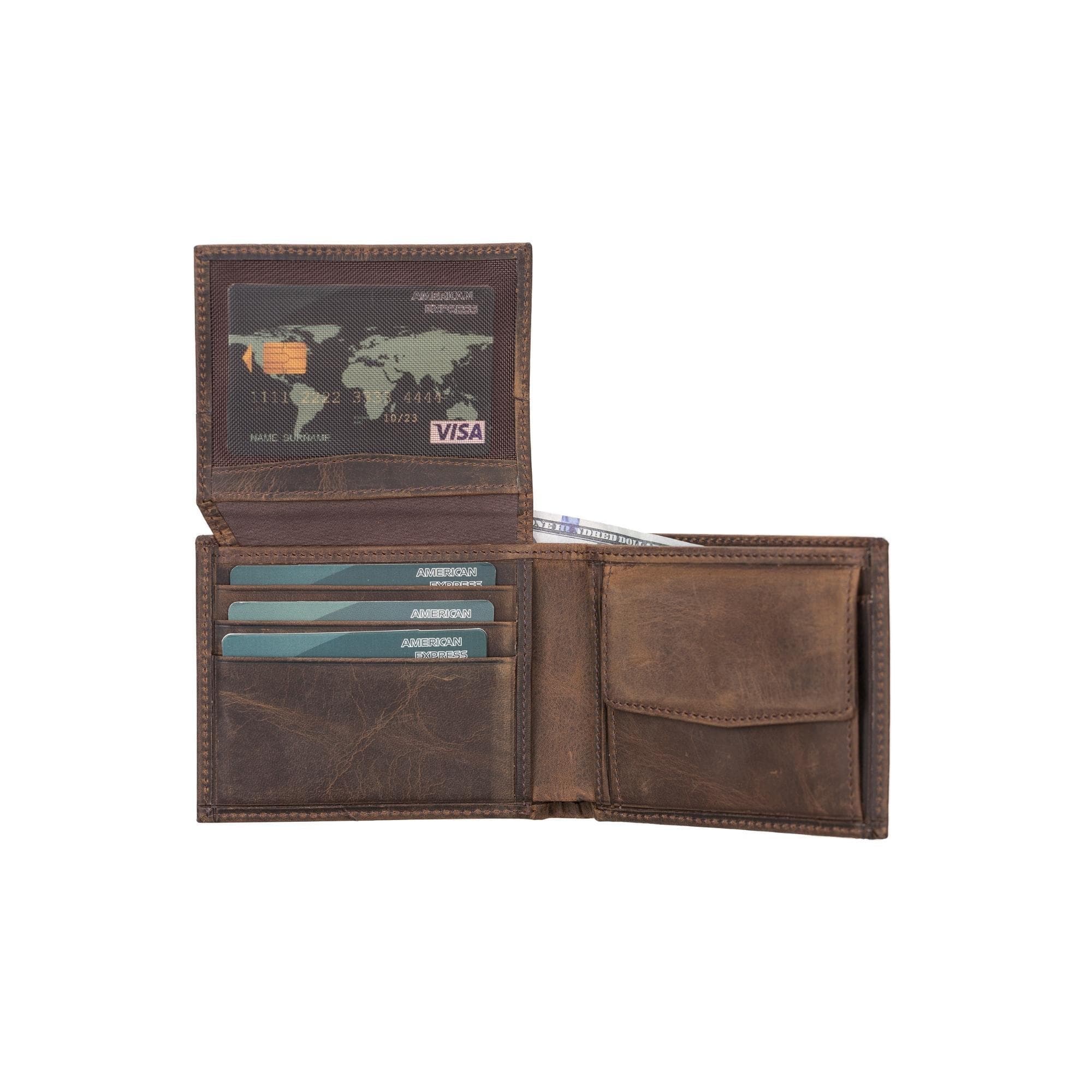 Passat Genuine Leather Wallet - Leather Card Holder for Men/Women