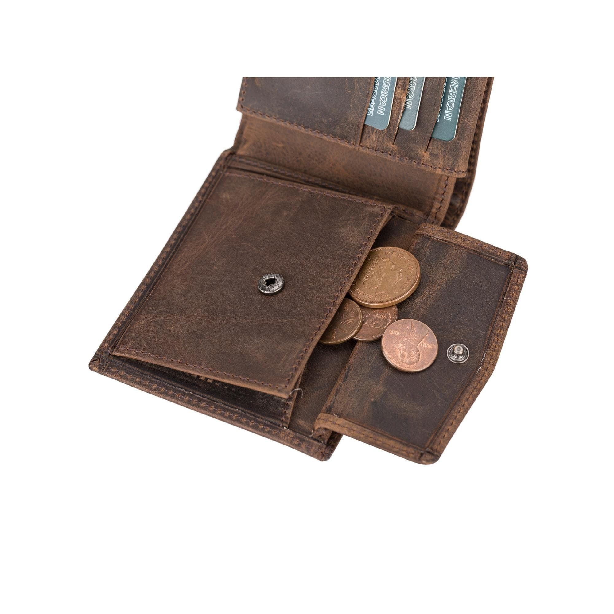 Passat Genuine Leather Wallet - Leather Card Holder for Men/Women