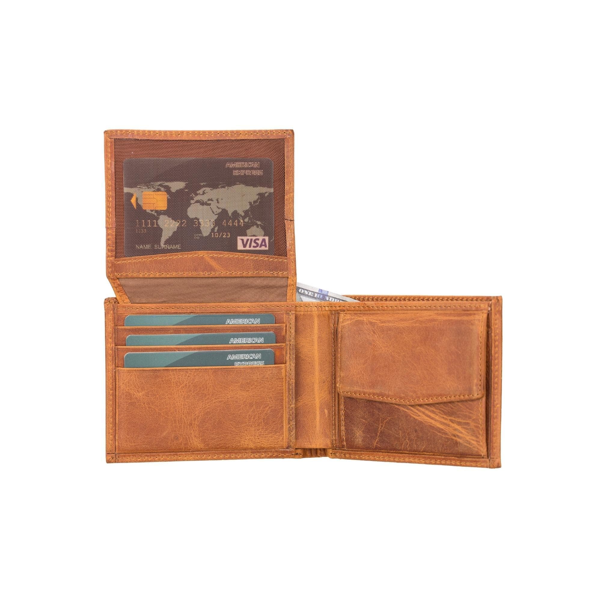 Passat Genuine Leather Wallet - Leather Card Holder for Men/Women