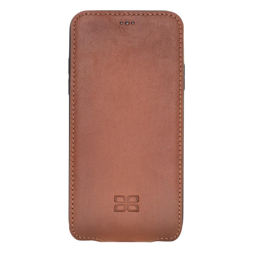 iPhone X Series Genuine Leather Flip Case