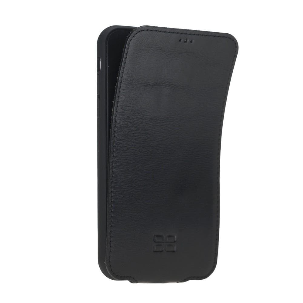 iPhone X Series Genuine Leather Flip Case