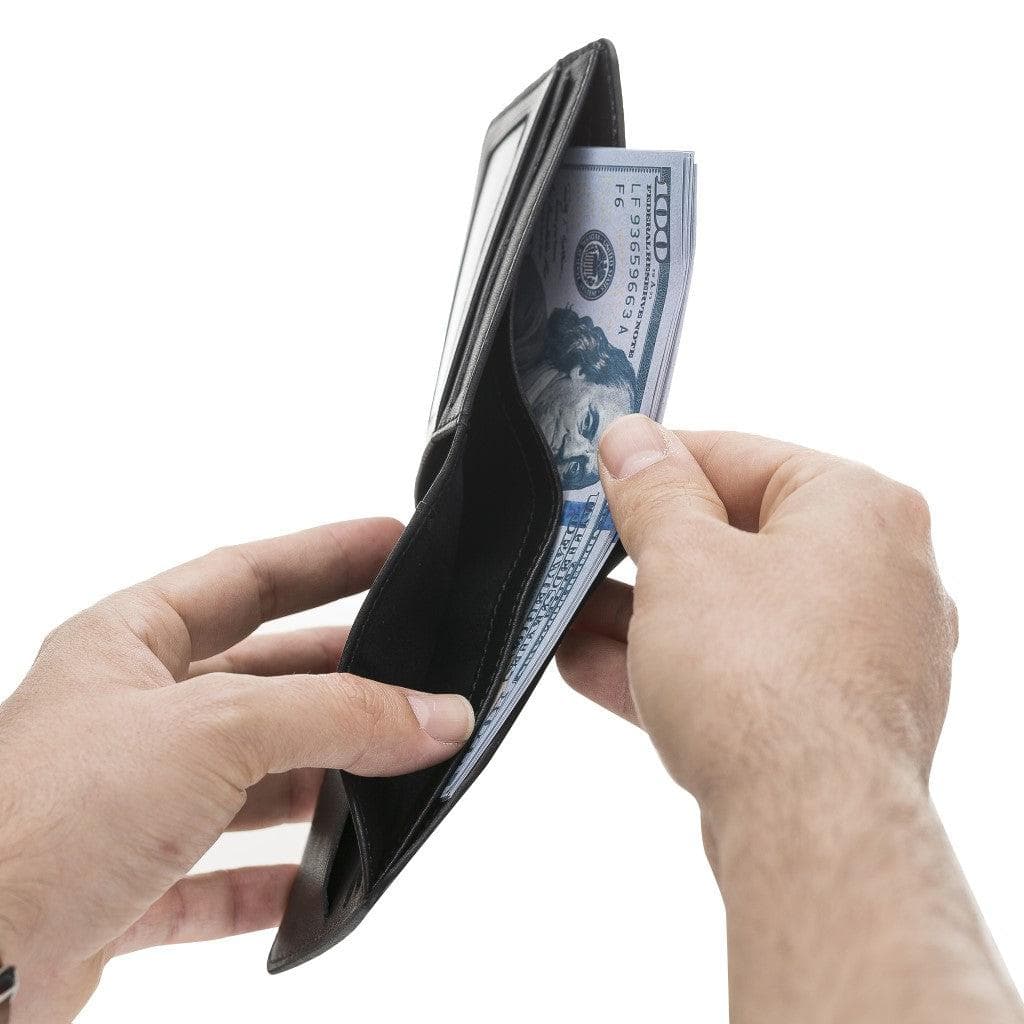 Portefeuille authentique pour homme fait main et personnalisé Pier