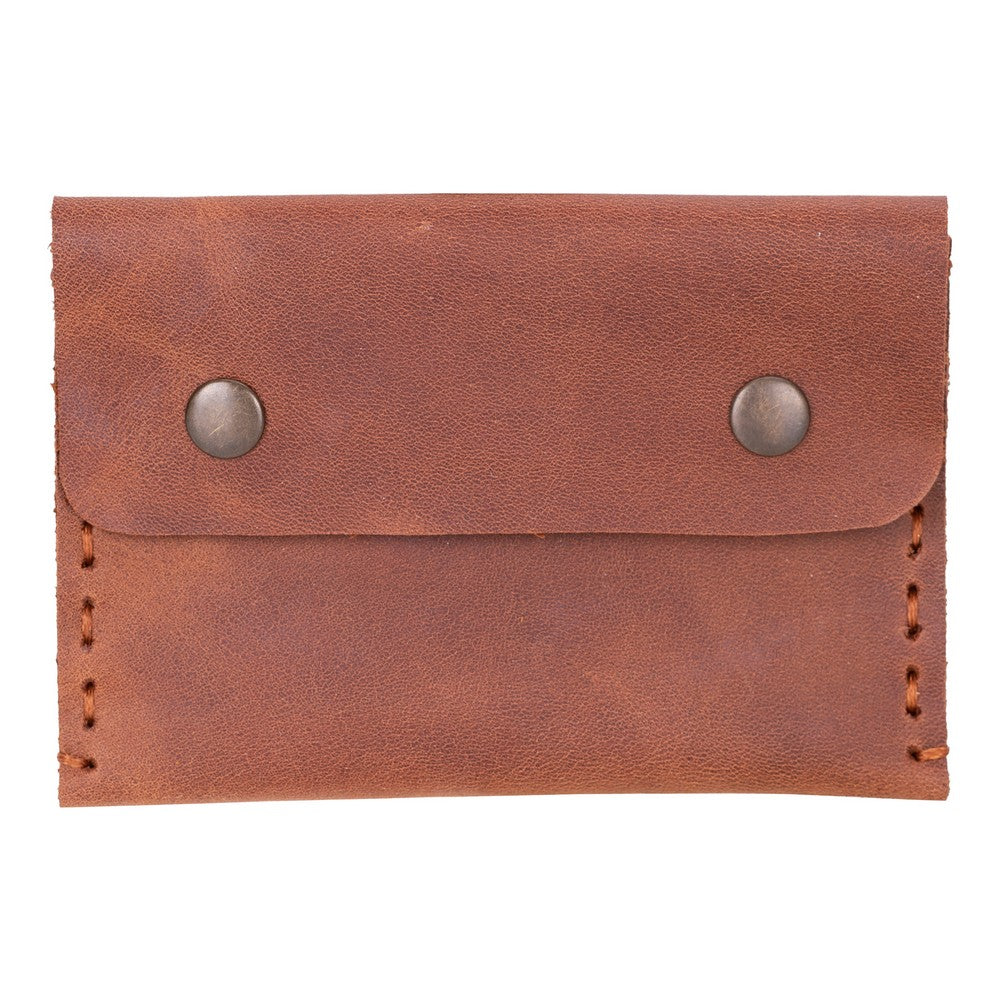 Vita genuine leather card holder with coin pouch