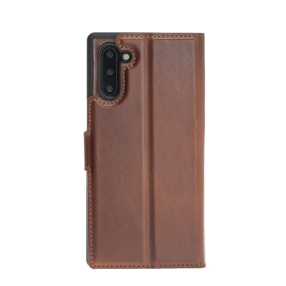 Samsung Galaxy Note 10 Series Genuine Leather Detachble Wallet Case