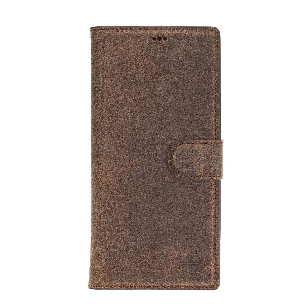 Samsung Galaxy Note 10 Series Genuine Leather Detachble Wallet Case