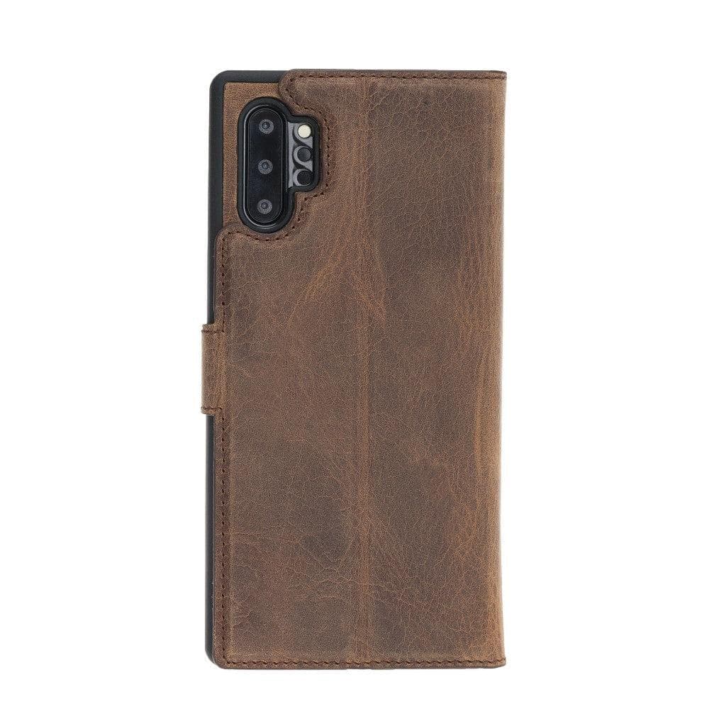 Samsung Galaxy Note 10 Series Genuine Leather Detachble Wallet Case