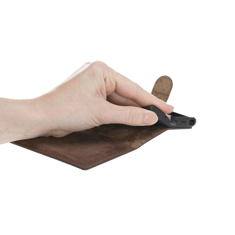 Samsung Galaxy Note 10 Series Genuine Leather Wallet Folio Case