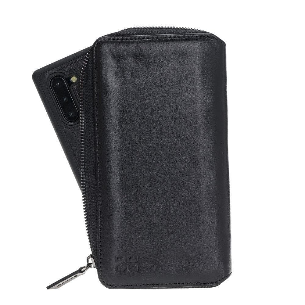 Samsung Galaxy Note 10 Series Genuine Leather Pouch Magnetic Cover Case
