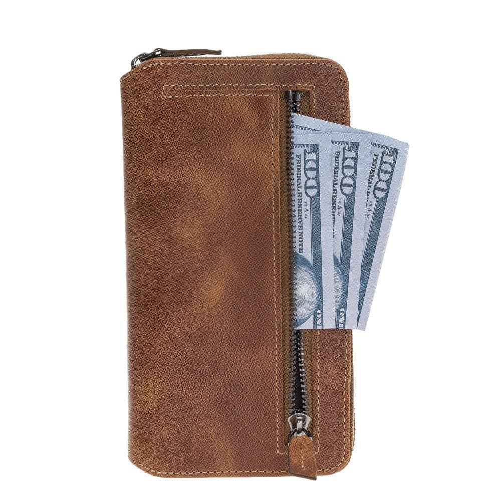 Samsung Galaxy Note 10 Series Genuine Leather Pouch Magnetic Cover Case