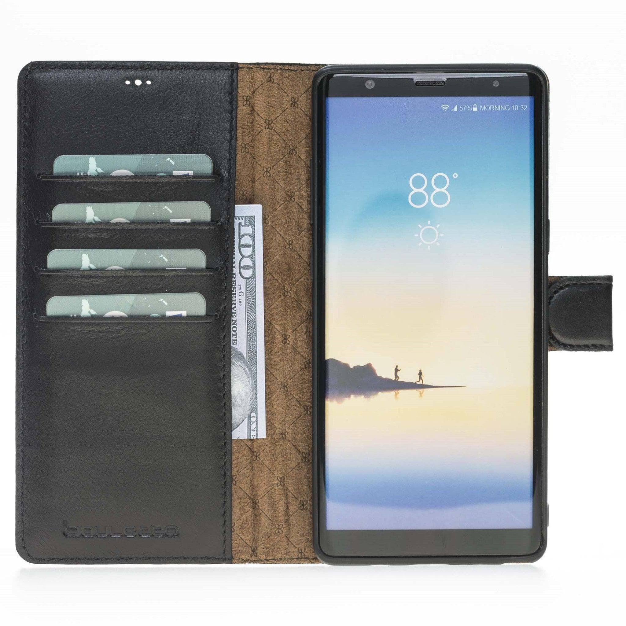 Samsung Galaxy Note 8 Series Genuine Leatjer Wallet Case